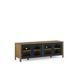 MUEBLE TV ALESSANDRA 4P 150CM CERA/NAVY miniatura 3