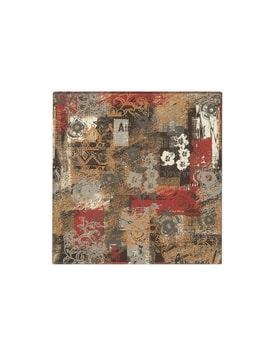 Tablero de mesa Werzalit Alemania, BABYLON 213, 70 x 70 cms* miniatura 2