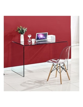 Mesa FRIBURGO, cristal templado transparente, 120 x 60 cms miniatura 2