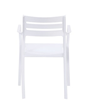 Sillón MADEIRA, apilable, polipropileno blanco miniatura 4