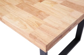 Mesa Comedor Natural 140X80 Cm Color Marrón miniatura 4