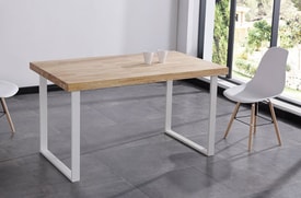 Mesa Comedor Natural 140 X 80 Cm Color