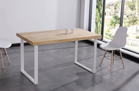 Mesa Comedor Natural 140 X 80 Cm Color miniatura 2