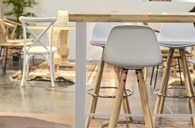 Mesa Alta Loft Roble miniatura 6