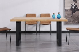 Mesa Comedor Roble miniatura 3