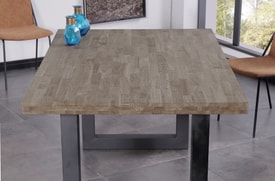 Mesa Comedor Fija 160 X 100 Cm Marrón miniatura 6