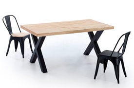Mesa Comedor Fija Roble miniatura 3