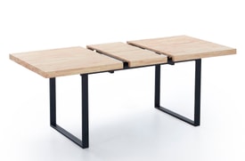 Mesa Comedor Extensible Natural Roble miniatura 7