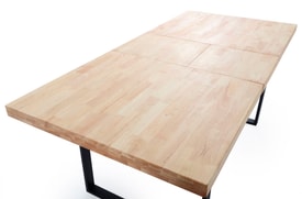 Mesa Comedor Extensible Natural Roble miniatura 8