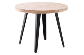 Mesa Comedor Redonda Roble