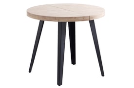 Mesa Comedor Redonda Extensible Roble Nordish miniatura 1