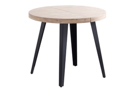 Mesa Comedor Redonda Extensible Roble Nordish miniatura 2