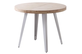 Mesa Comedor Redonda Extensible Roble Nordish 100-180 Cm miniatura 2