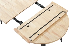 Mesa Comedor Redonda Extensible Roble miniatura 10