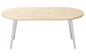 Mesa Comedor Redonda Extensible Roble miniatura 5