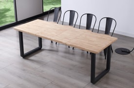 Mesa Comedor Extensible Roble Nordish miniatura 5