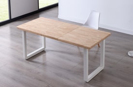 Mesa Comedor Extensible Roble miniatura 4