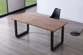 Mesa Comedor Extensible Roble miniatura 4