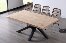 Mesa Comedor Fija Roble Nordish miniatura 4