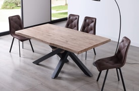 Mesa Comedor Fija Roble Honey miniatura 3
