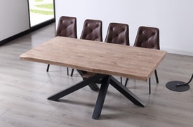 Mesa Comedor Fija Roble Honey miniatura 4