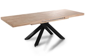 Mesa Comedor Extensible Roble miniatura 4