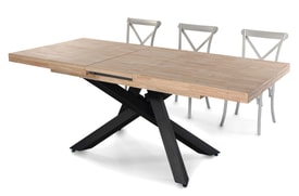 Mesa Comedor Extensible Roble miniatura 6