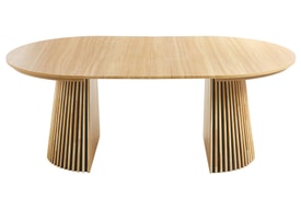 Mesa Comedor Redonda Extensible Oak miniatura 4