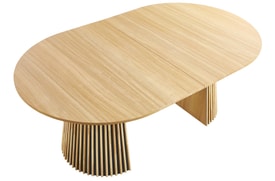 Mesa Comedor Redonda Extensible Oak miniatura 5