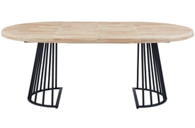 Mesa Comedor Redonda Extensible miniatura 5