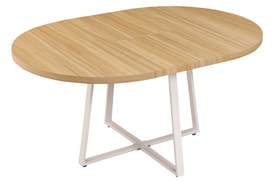 Mesa Comedor Redonda Extensible Oak miniatura 1
