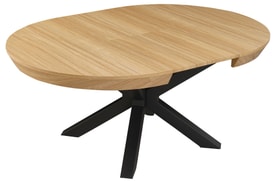 Mesa Comedor Redonda Extensible Oak miniatura 3