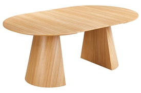 Mesa Comedor Redonda Extensible 120-200 Cm Color Marrón miniatura 5