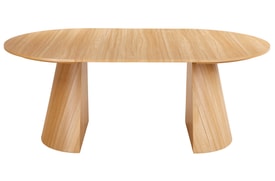 Mesa Comedor Redonda Extensible 120-200 Cm Color Marrón miniatura 6
