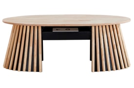 Mesa Centro Elevable Marrón miniatura 4