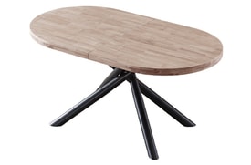 Mesa Comedor Oval Extensible