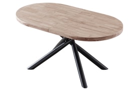 Mesa Comedor Oval Extensible miniatura 2