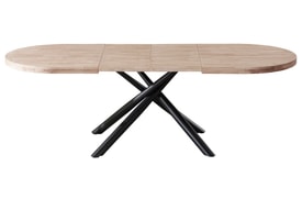 Mesa Comedor Oval Extensible miniatura 5