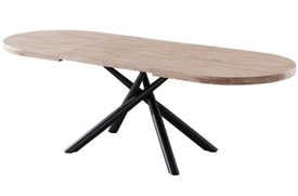 Mesa Comedor Oval Extensible miniatura 6