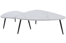 Mesa Centro Nido Blanco Y miniatura 3