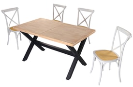 Mesa Comedor Extensible Roble Nordish miniatura 5