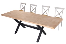 Mesa Comedor Extensible Roble Nordish miniatura 7