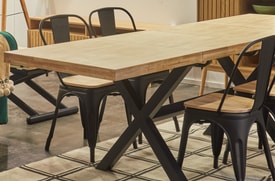 Mesa Comedor Extensible Roble Nordish miniatura 9