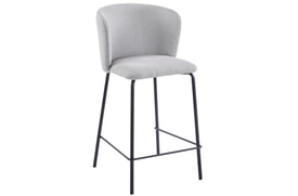 Taburete Beige Alto Asiento 75 Cm miniatura 2