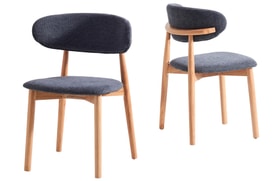 Silla Comedor Gris miniatura 4