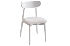 Silla Comedor Beige miniatura 3