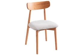 Silla Comedor Beige miniatura 1