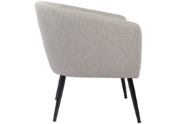 Butaca Circular Gris miniatura 4
