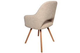 Silla Comedor Beige miniatura 4