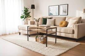 Mesa Centro Oak miniatura 5